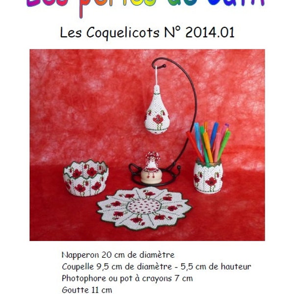 Les perles de Cath : Les coquelicots 2014.01