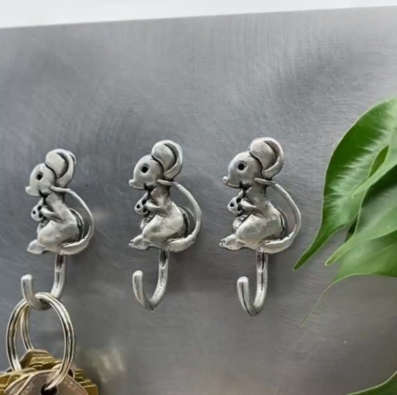 Mouse Hanging Hooks Magnetic Hooks Key Hooks Decorative Wall Hooks mouse Wall Hooks Etsy Singapore