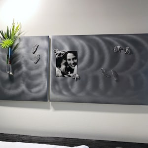 Magnetic board-magnet board-board for magnets-hand-made-magnet-board 24&quot; X 16&quot; and add 16 X 13&quot; if you&#39;d like !