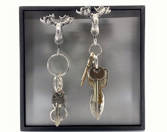 Keys display-Entryway keys holder-Entryway keys organizer-Magnetic key holder-Magnet board-Wall mounted key holder