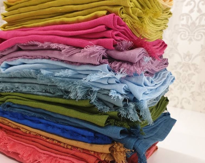 Linen scarves