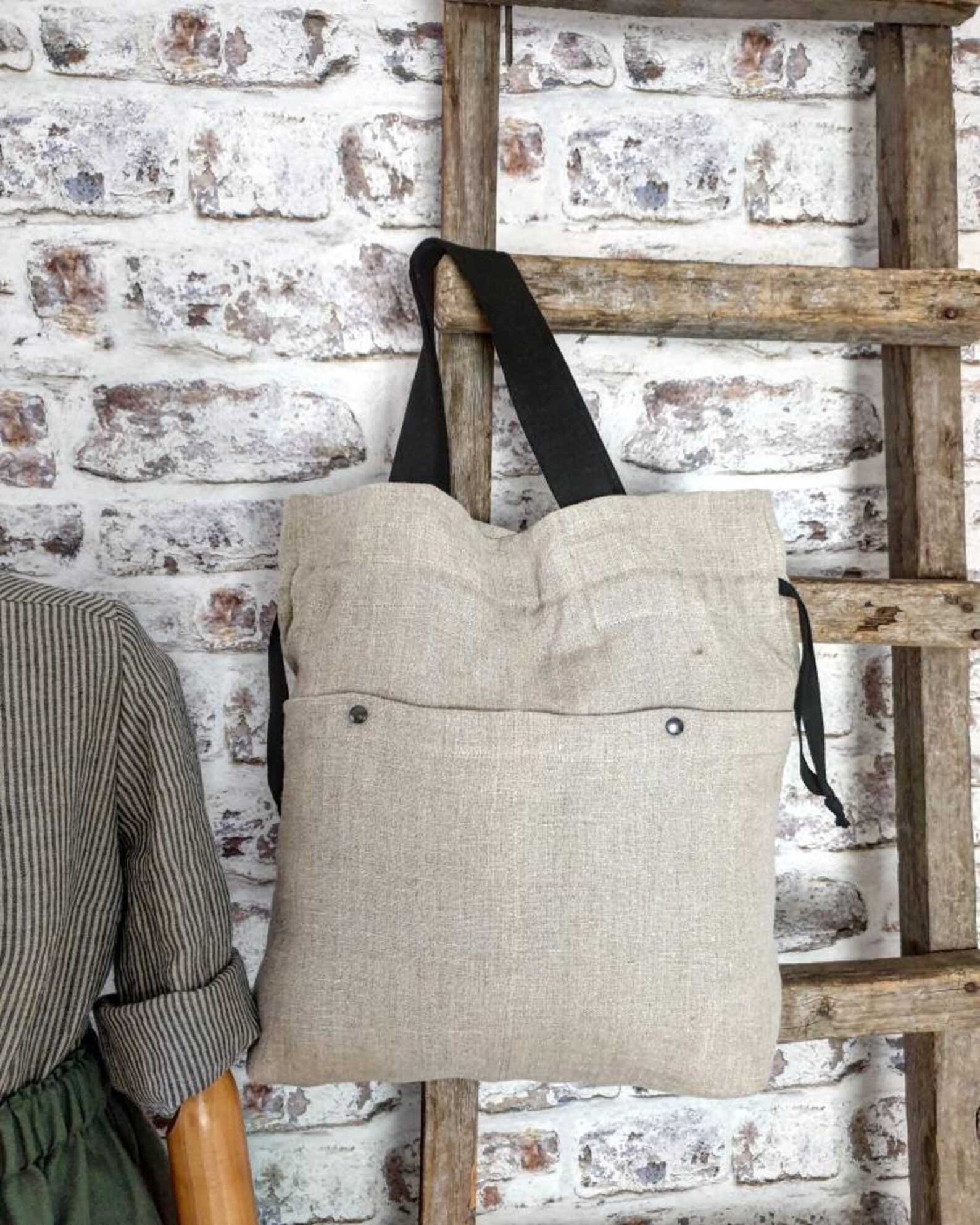 Bold Cabin Bag Linen Beige