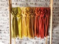 Linen scarf, real linen long scarf, white yellow blue black green linen unisex scarf, dusty purple levander pink coral rust linen scarf product logo