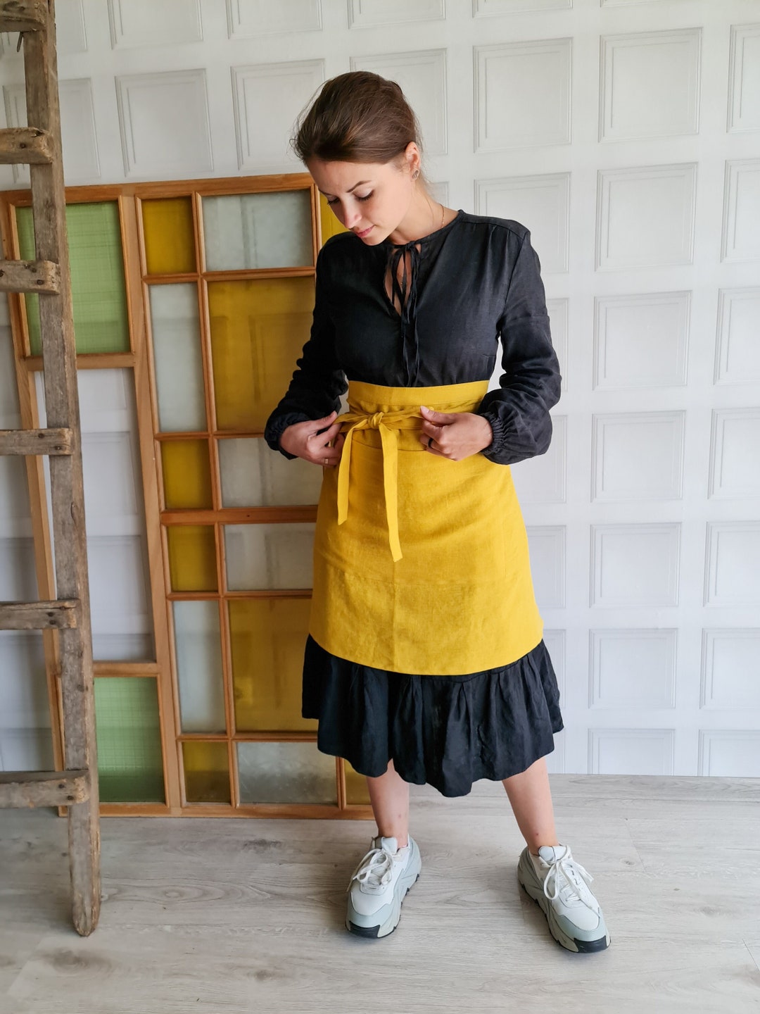 DIY no-sew waist apron – almost makes perfect