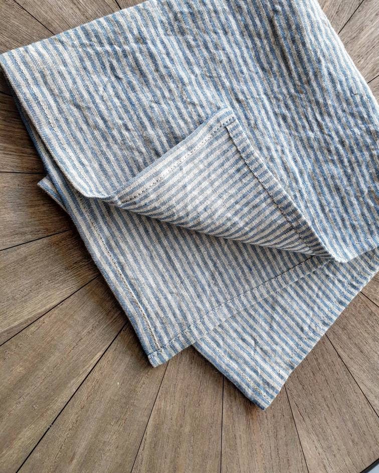 Natural Linen Handkerchief Soft Linen Pocket Square White - Etsy