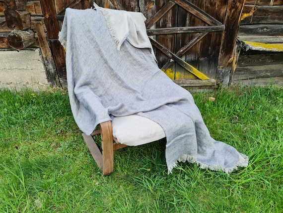 Etsy linen throw store