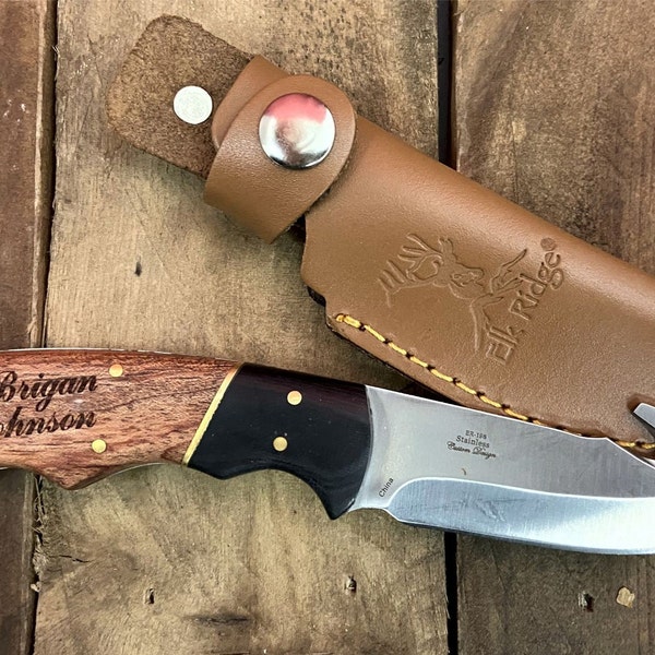 Custom Hunting Knife Etsy