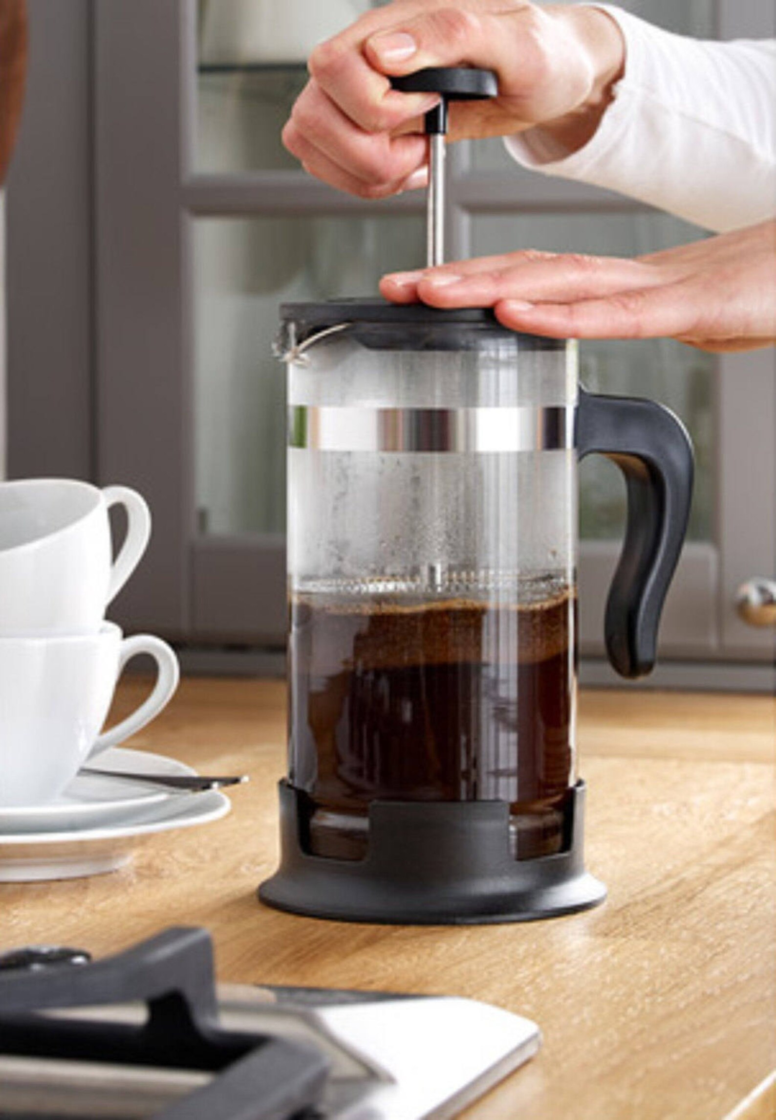 Custom French Press Etched Glass Coffee Press Gift Engraved Etsy