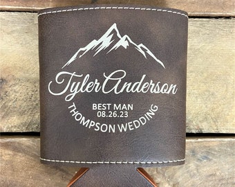 Groomsmen Gift Can Cooler, Bachelor Party Gifts, Groomsmen Proposals, Beer Can Holder, Beer Beverage Holder, Bottle Hugger, Beer Sleeve