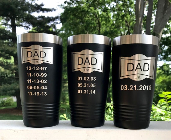 Father S Day Thermal Mug Coffee Travel Cup Insulated Cup Etsy