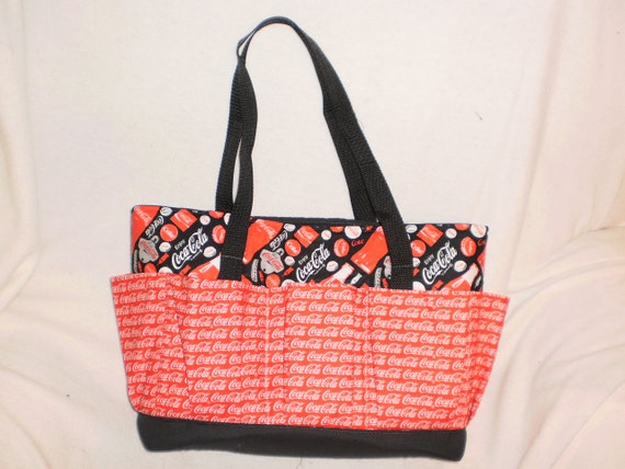 Items similar to Coca-Cola craft bag on Etsy