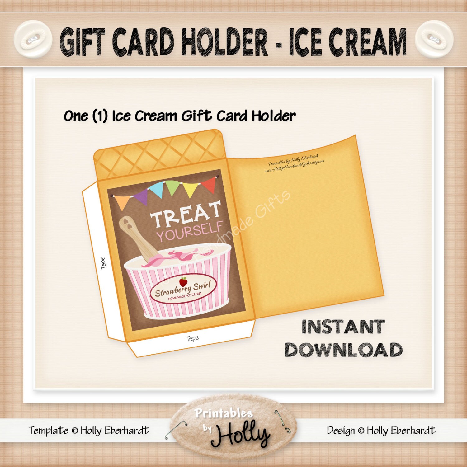 gift-card-holder-ice-cream-instant-download-printable-etsy