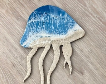 18" Jellyfish Wall Art