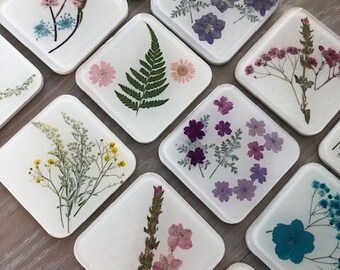 Flower Coasters