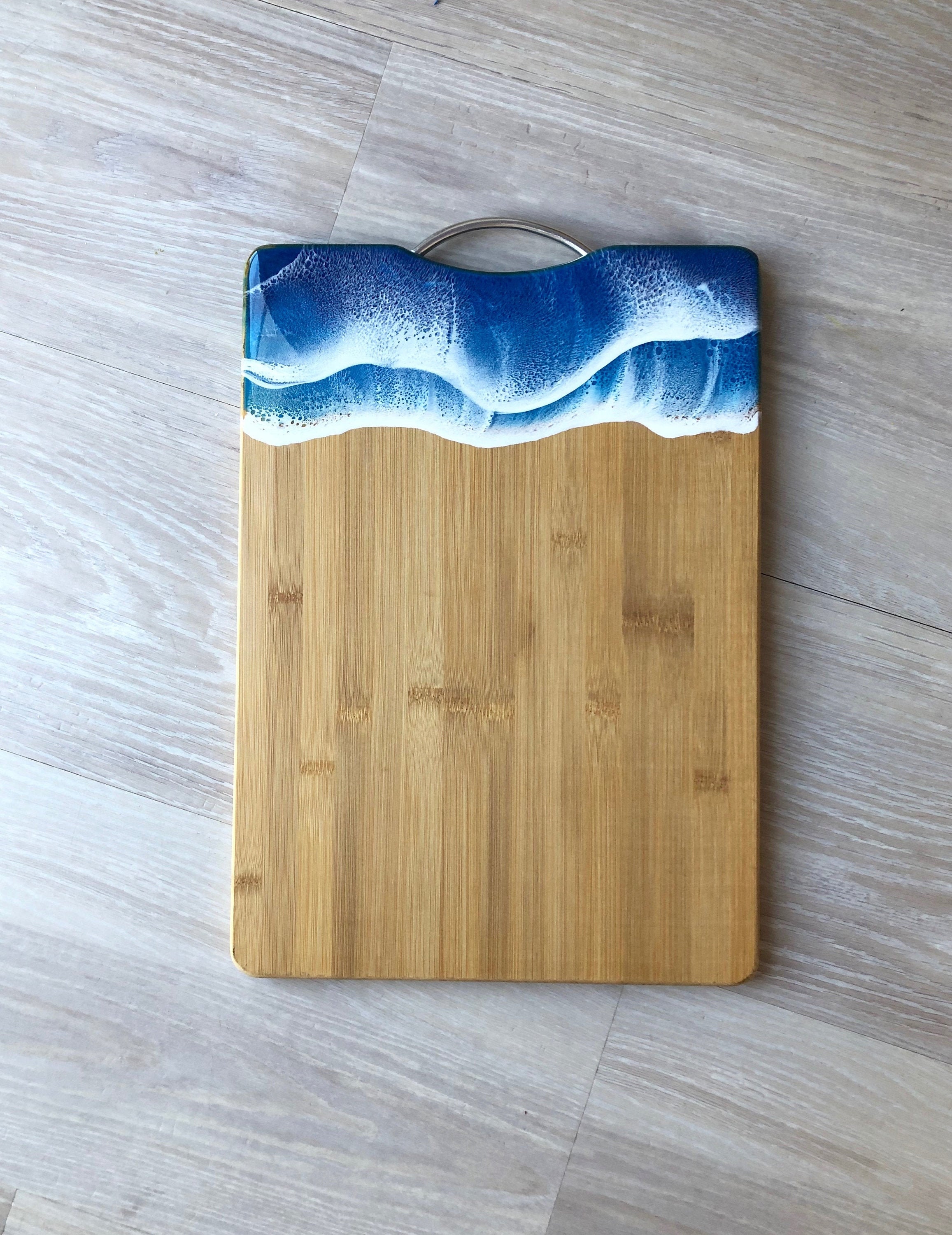 Bamboo and Resin Cheese Board
