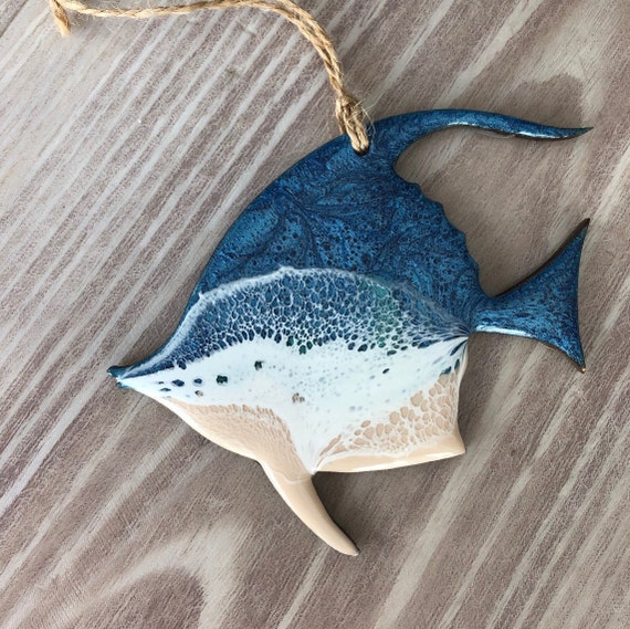 Tropical Fish Christmas Ornament