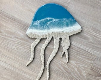 18" Jellyfish Wall Art