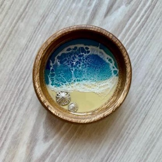 4" Resin Beach Ring Dish