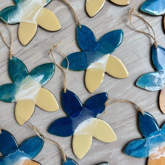 Plumeria Ornament
