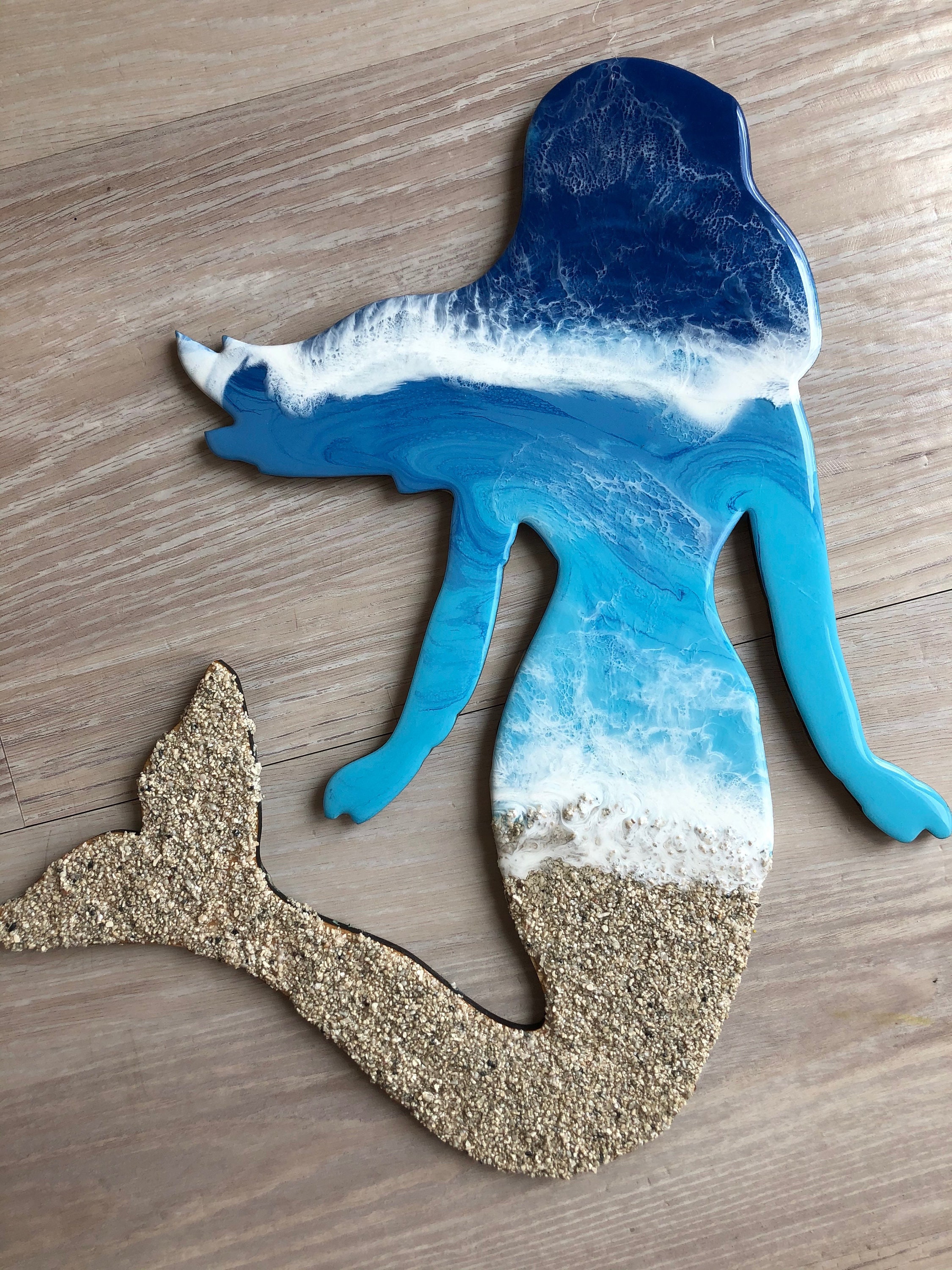 18 Resin Mermaid Wall Art