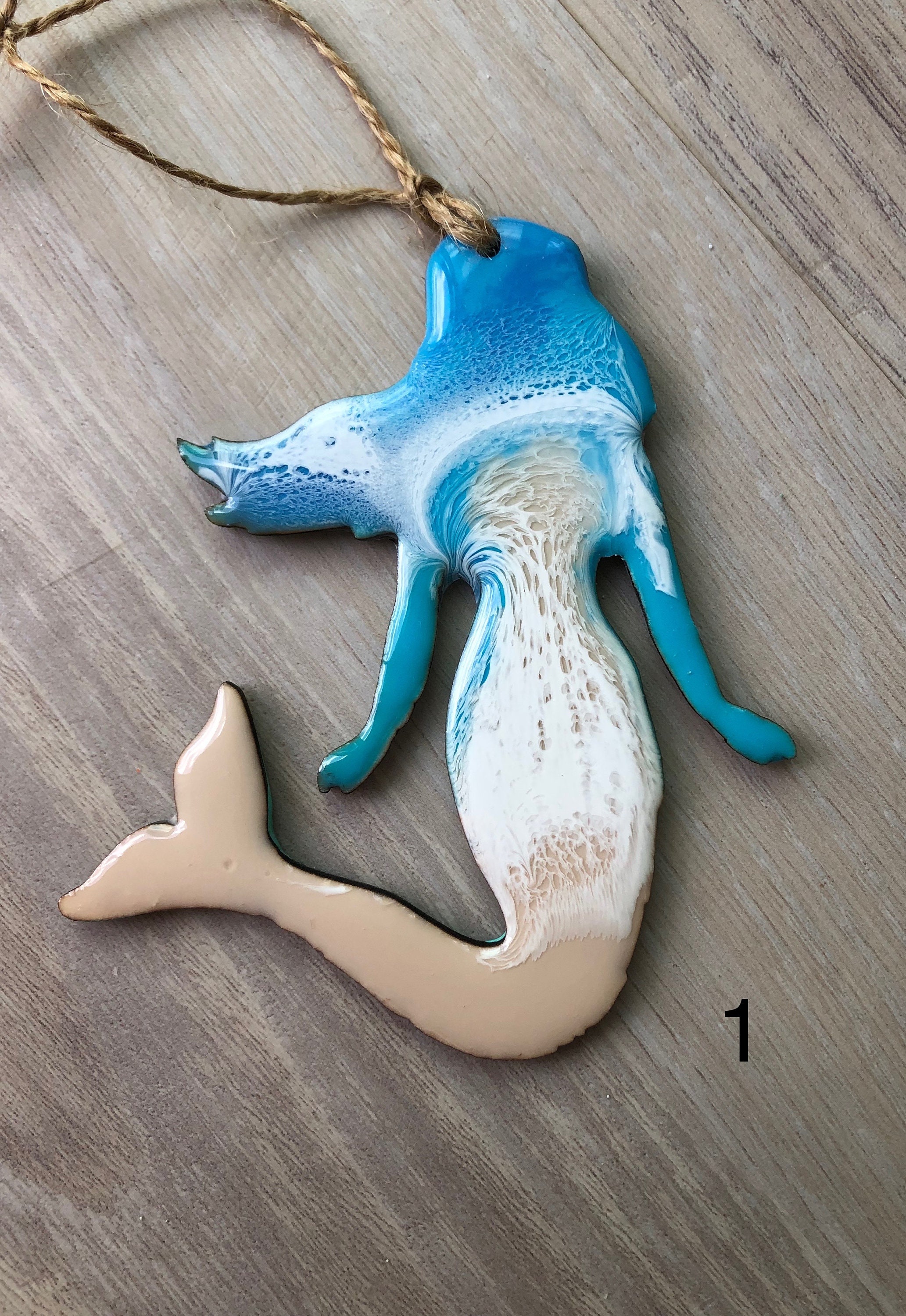 Mermaid Resin Ornament