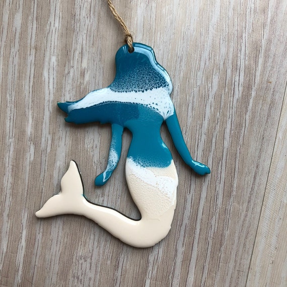 Mermaid Resin Ornament