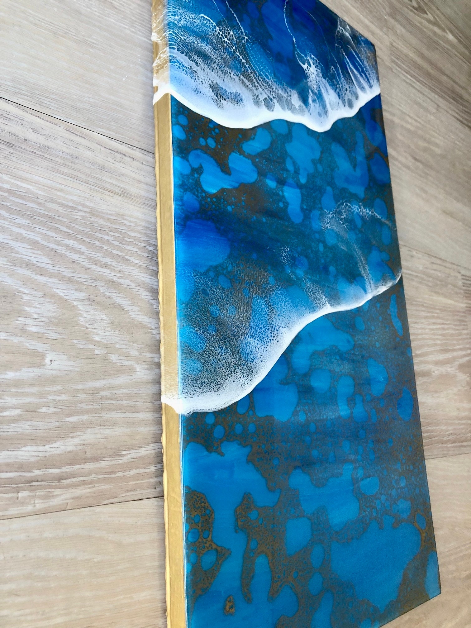 12x24 Resin Beach Wall Art