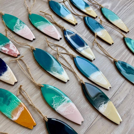 Surfboard Tree Ornament