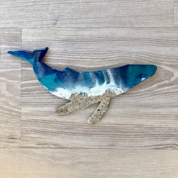 12" Resin Whale