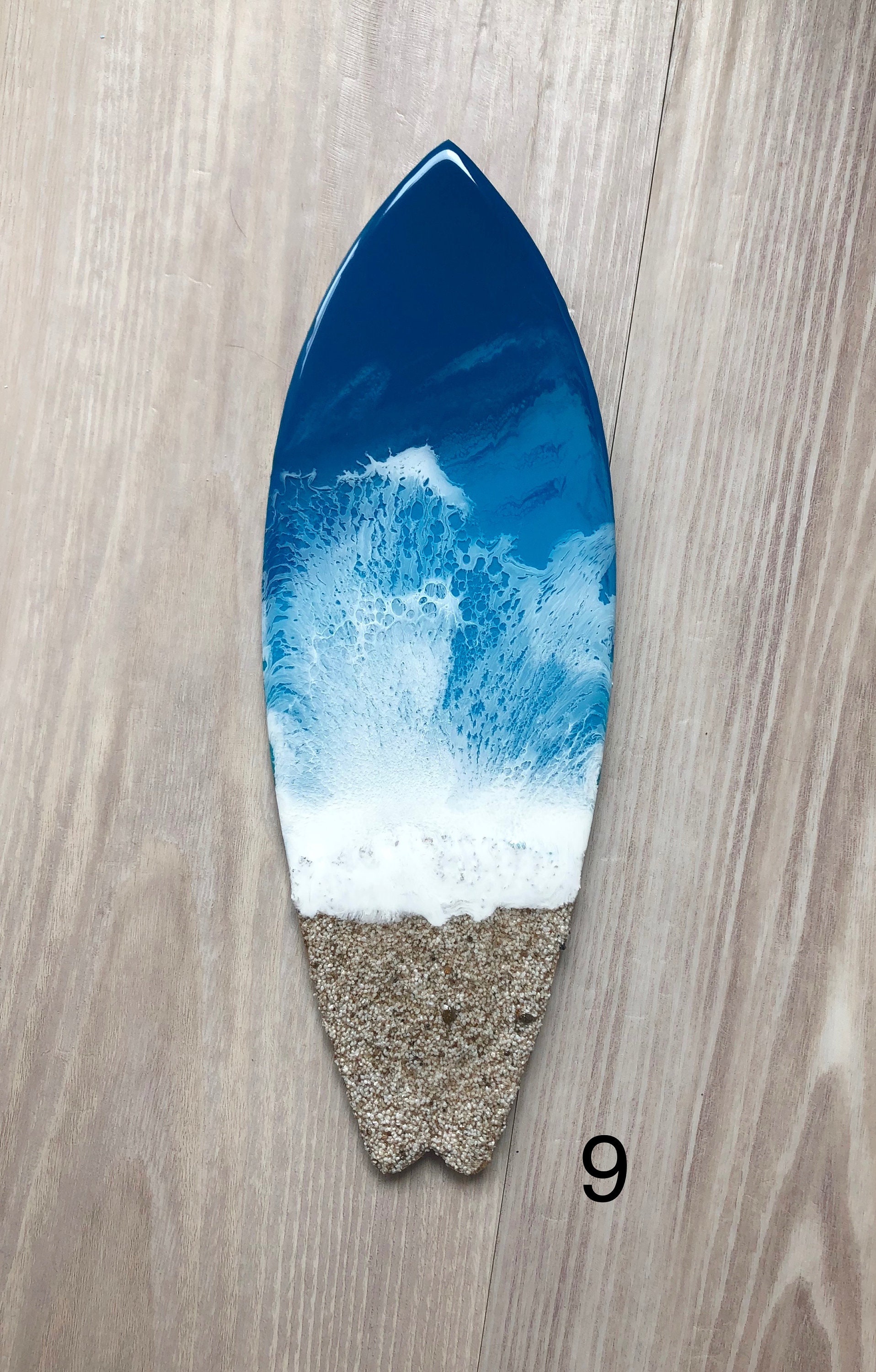 12 Resin Surfboard Wall Art
