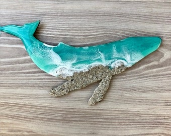 12" Resin Whale