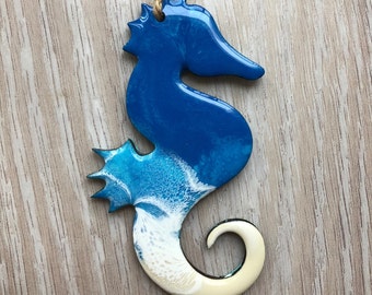 Seahorse Resin Tree Ornament