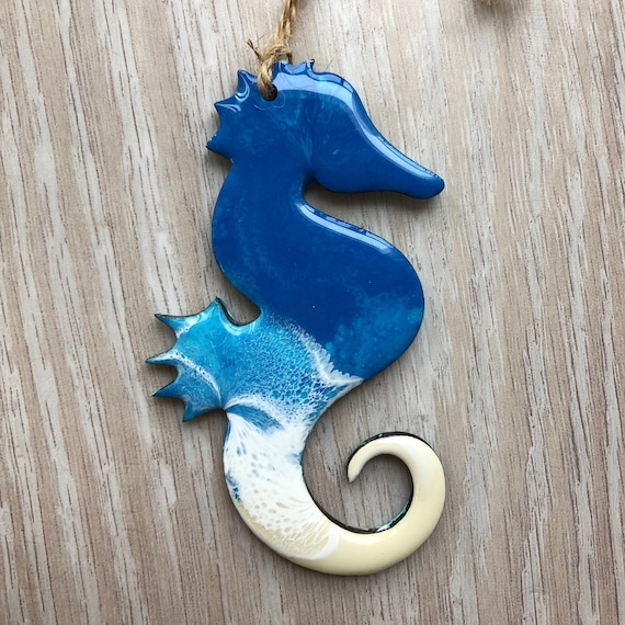 Seahorse Resin Tree Ornament