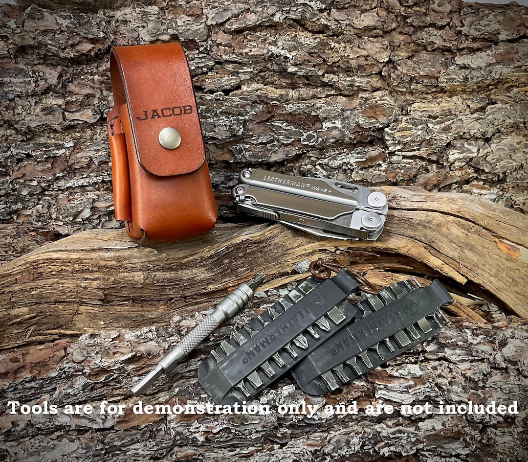 Engraved Leatherman Wave Plus, Laser-Engraved Leatherman