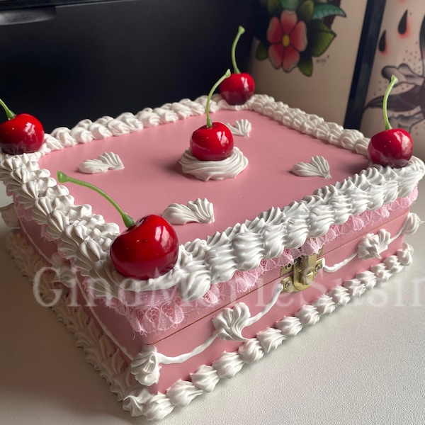 Cherry Cake Stash Box