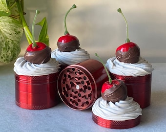 Chocolate Covered Cherry Cupcake Grinder