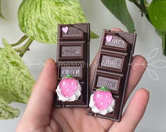 Pink Strawberry Chocolate Bar Lighter