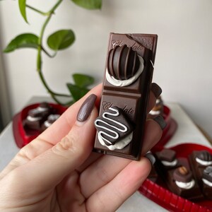 Valentines Chocolate Bar Lighter Dark chocolate