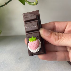 Pastel Strawberry Chocolate Bar Lighter 2