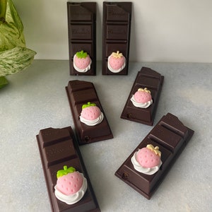 Pastel Strawberry Chocolate Bar Lighter image 2