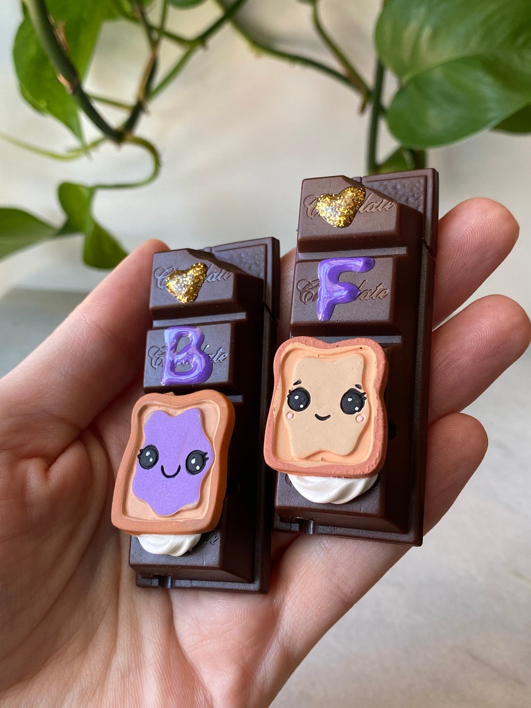 PBJ Besties Chocolate Bar Lighter Set Etsy