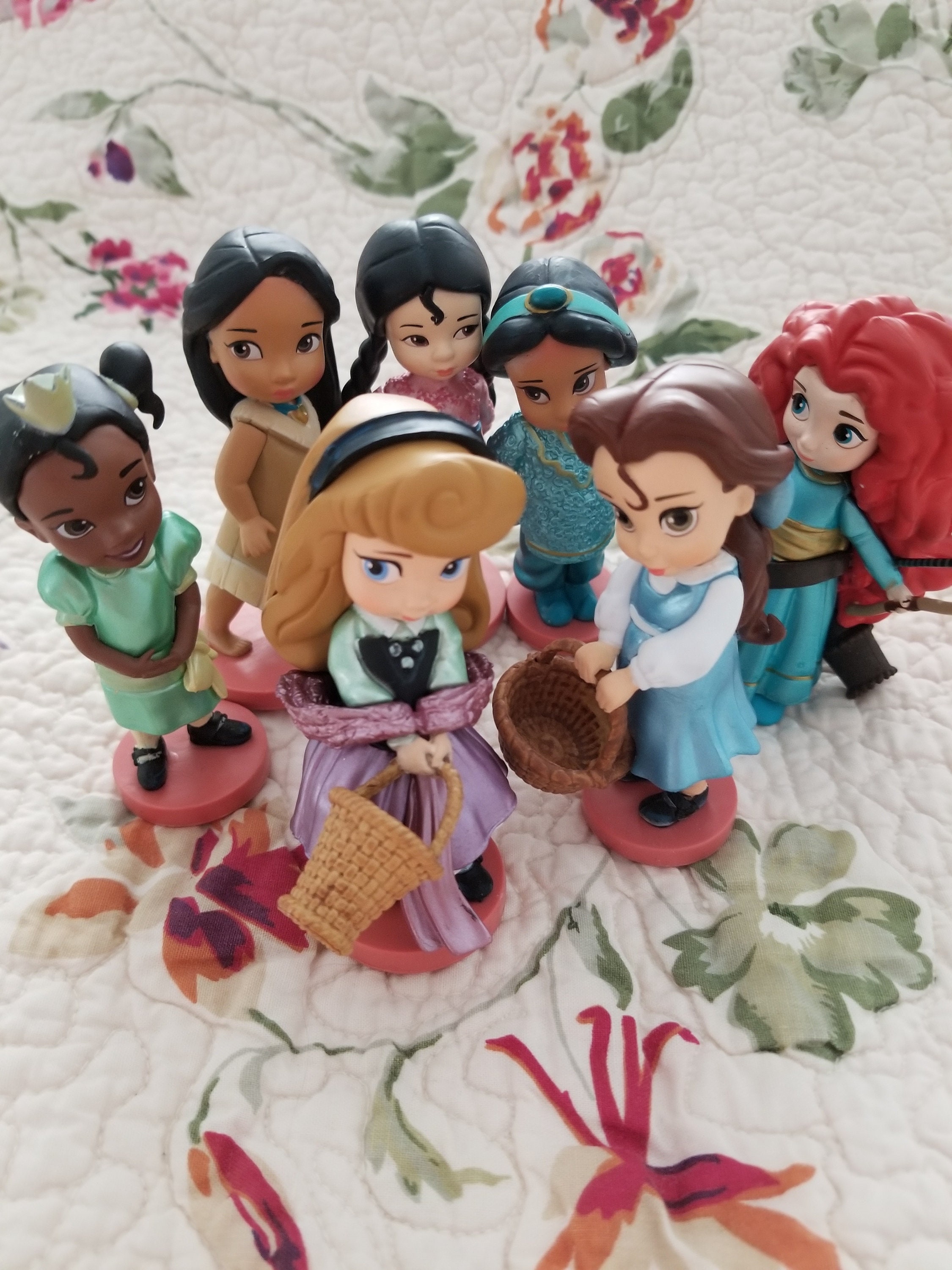 mini princess figurines