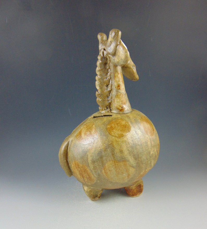 Light Brown Giraffe Piggy Bank