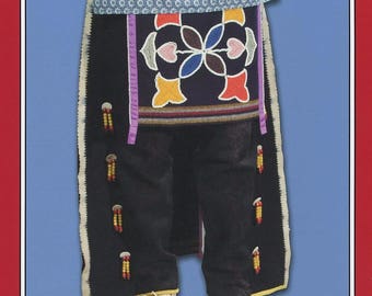 Native American Indian Breechclout & Leggings - Missouri River Sewing Pattern #006