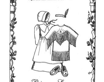 Patience & Little Dove Pilgrim and Indian Costumes for 18" Doll - Primrose Lane Sewing Pattern # PLD018
