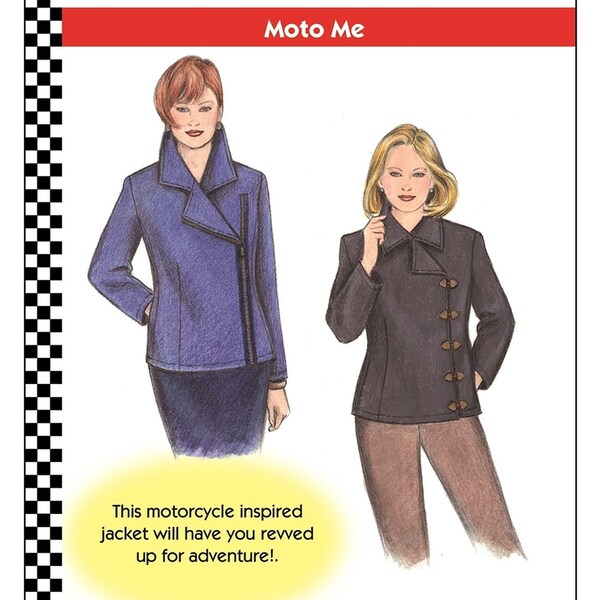 Motorcycle Jacket Pattern Etsy