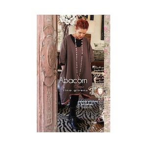 Tina Givens Abacorn Tunic with Shaped Hem sizes XS-2X Sewing Pattern # 6030