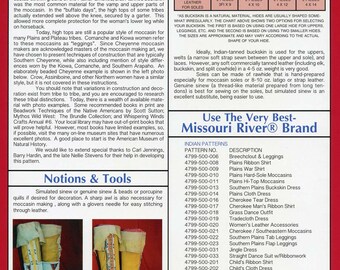 42+ Designs Missouri River Sewing Pattern Cherokee Mocassins