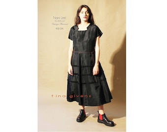 Tina Givens Nani Lee Dress Sewing Pattern XS-3X # 9114 Vintage Style