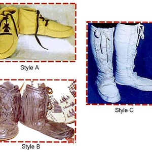 Keltoi, Mukluk, Highlander Moccasin Boot Sewing Pattern - Great for SCA, Highlander or Historic Re-enactment
